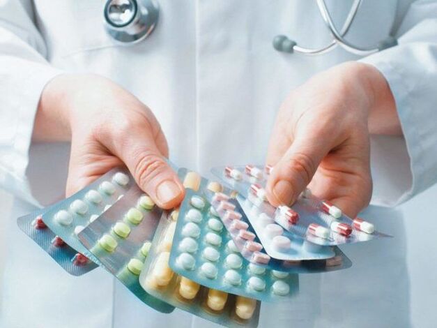 Tabletten zur Behandlung von Prostatitis