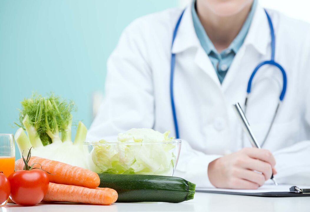 therapeutische Diät bei Prostatitis